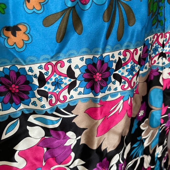 S washable SILK tunic top combo mini dress colour your summer Or pa… - Picture 5 of 6